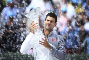 Djokovic lần thứ tư đăng quang tại Miami Masters.