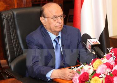 Tổng thống Yemen Abdrabu Mansour Hadi.