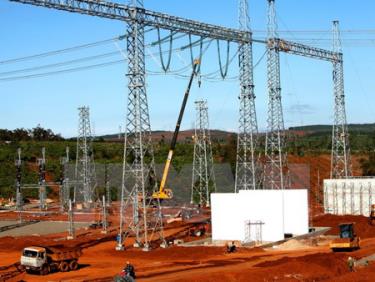 Thi công, lắp đặt thiết bị trạm biến áp 500kV Pleiku 2.