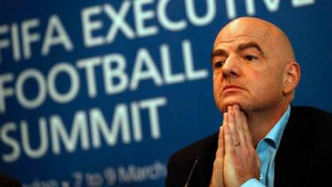 Chủ tịch Liên đoàn bóng đá thế giới Gianni Infantino.