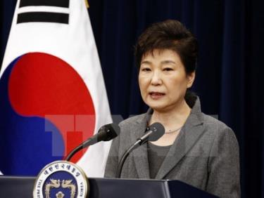 Bà Park Geun-hye. (Ảnh: TTXVN)