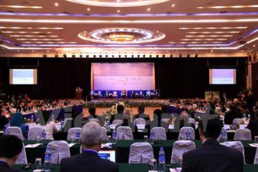 Quang cảnh lễ khai mạc.