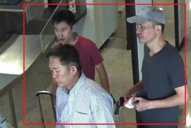 3 trong số 4 nghi phạm Triều Tiên.