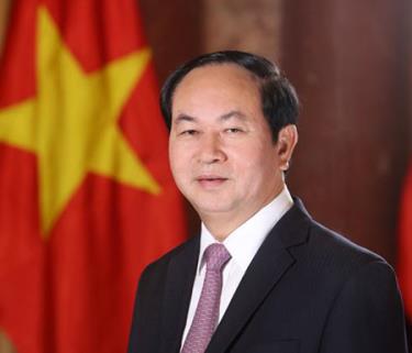 Chủ tịch nước Trần Đại Quang.