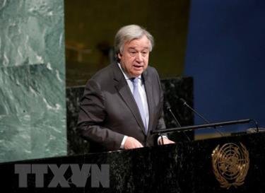 Tổng Thư ký Liên hợp quốc Antonio Guterres.