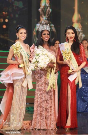 Top 3 chung cuộc và đại diện Mỹ giành ngôi vị cao nhất.