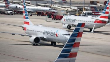 Các máy bay Boeing 737 Max của hãng hàng không American Airlines.