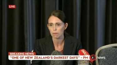 Thủ tướng New Zealand Jacinda Ardern (