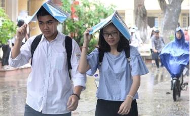 Students of a high school in Hanoi.