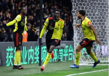 Bàn thắng là thành quả xứng đáng cho nỗ lực của Watford.