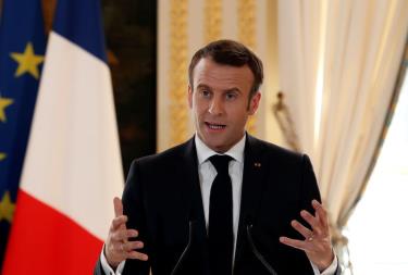 Tổng thống Pháp Emmanuel Macron.