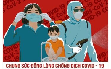 Các tác phẩm đều thể hiện dafabet dang nhap thông điệp rõ ràng, gần gũi về việc chung tay đẩy lùi dịch bệnh.
