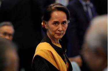 Bà Aung San Suu Kyi.