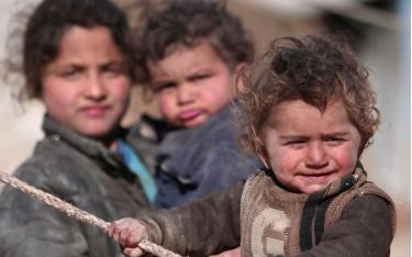Trẻ em Syria.