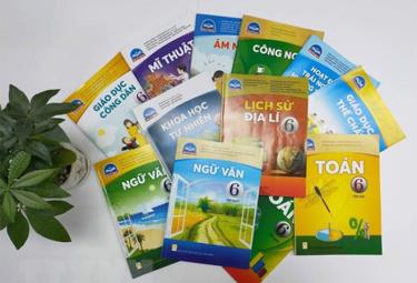Bộ sách Chân trời sáng tạo lớp 6 của Nhà xuất bản Giáo dục Việt Nam.