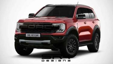 Bản dựng Ford Everest Raptor của SRK Design.