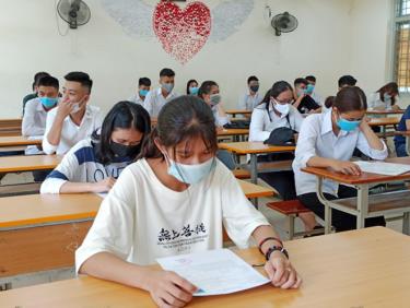 Thí sinh dự tốt nghiệp trung học phổ thông.