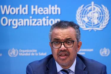 Tổng Giám đốc WHO Tedros Adhanom Ghebreyesus.