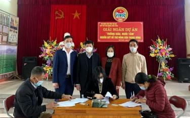 Nông dân xã Việt Thành, huyện Trấn Yên vay vốn từ Quỹ Hỗ trợ nông dân Trung ương để phát triển nghề trồng dâu nuôi tằm.