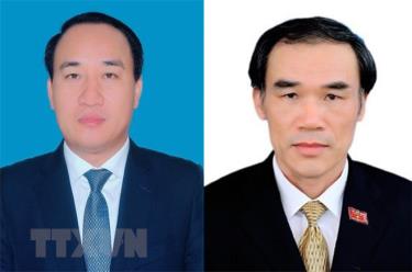 Ông Nguyễn Xuân Thanh (trái) và ông Nguyễn Văn Hải.