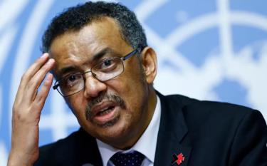 Tổng giám đốc WHO Tedros Adhanom Ghebreyesus.