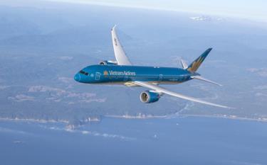 Một máy bay của Vietnam Airlines