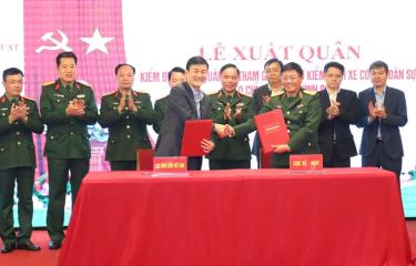 Cục Đăng kiểm Việt Nam tiếp nhận 40 kiểm định viên quân sự từ Cục Xe-Máy (Bộ Quốc phòng) tham gia hỗ trợ các trung tâm đăng kiểm xe cơ giới dân sự.
