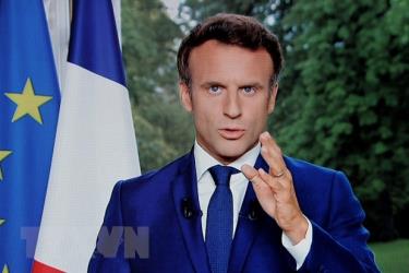 Tổng thống Pháp Emmanuel Macron.