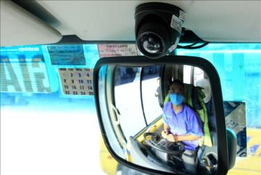 Camera được lắp đặt trên phương tiện vận tải. (Ảnh minh họa)