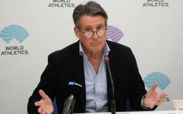 Chủ tịch Hội đồng Điền kinh Thế giới Sebastian Coe.