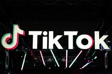 Biểu tượng mạng xã hội TikTok.