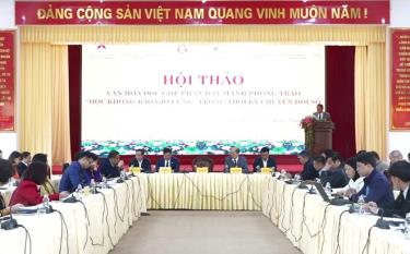 Quang cảnh Hội thảo.
