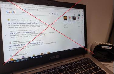 Một số trang web bộ ngành có gắn link độc hại, cờ bạc.