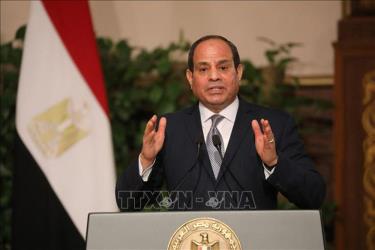 Tổng thống Ai Cập Abdel-Fattah El-Sisi.