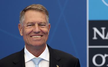 Tổng thống Romania Klaus Iohannis tại hội nghị thượng đỉnh NATO ở Brussels, Bỉ vào tháng 6/2021.