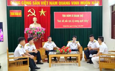 Tọa đàm sĩ quan trẻ Trung đoàn 451