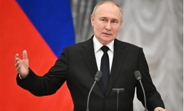 Tổng thống Nga Vladimir Putin.