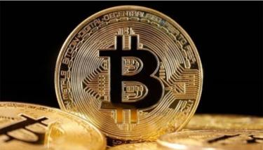 Đồng tiền điện tử Bitcoin.