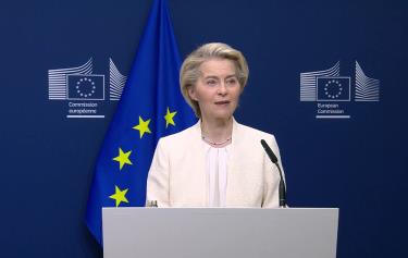 Chủ tịch Ủy ban châu Âu Ursula von der Leyen.