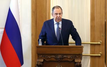 Ngoại trưởng Sergei Lavrov.