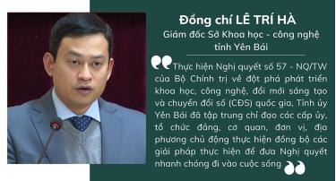 THời gian tới, tỉnh Yên Bái tăng cường nguồn lực đầu tư cho khoa học, công nghệ, đổi mới sáng tạo và chuyển đổi số.