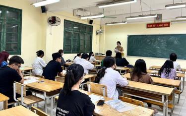 Thí sinh thi tốt nghiệp THPT năm 2024.