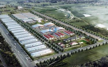 Phối cảnh Khu công nghiệp Trấn Yên.