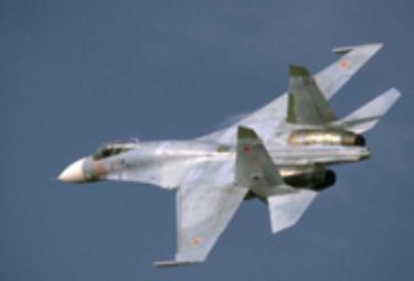 Su-27, loại máy bay Nga sẽ triển khai thêm tại Kyrgyzstan.