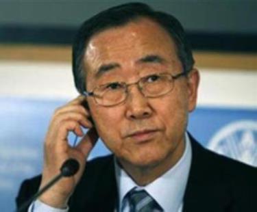 Tổng thư kí Liên hợp quốc Ban Ki-moon.