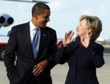 Bà Hillary Clinton có thể giữ chức Ngoại trưởng dưới chính quyền ông Obama.