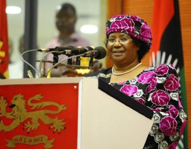 Bà Joyce Banda.