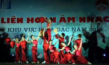 Liên hoan âm nhạc khu vực phía Bắc năm 2012 tổ chức tại tỉnh Vĩnh Phúc