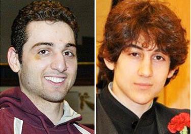 Tamerlan Tsarnaev (trái) và Dzhokhar
