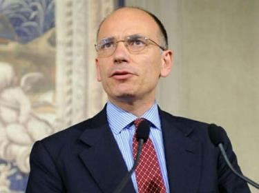 Ông Enrico Letta được bổ nhiệm làm Thủ tướng Italia.